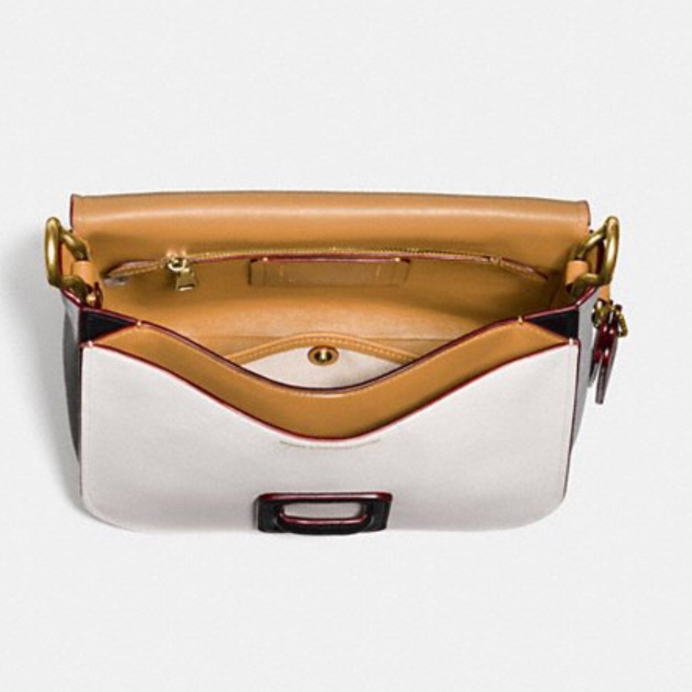 ISO Coach & Rodarte Courier Bag In Colorblock - Picture 3 of 7